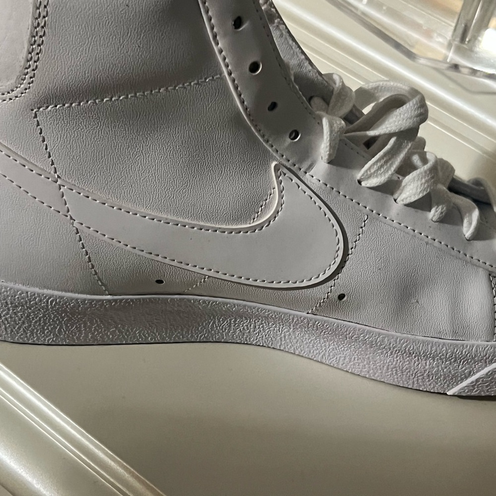 Classic White High-Top Sneakers